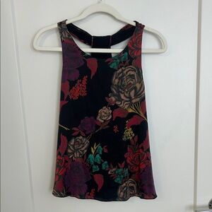 Alice + Olivia Multicolor Floral Tank Top